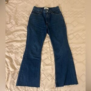 Abercrombie & Fitch Dark Blue Flare Jeans